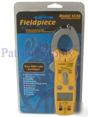 Fieldpiece SC46 mini clamp-on true rms meter