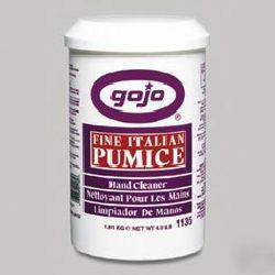 Gojo fine italian pumice hand cleaner 6/cs goj 1135