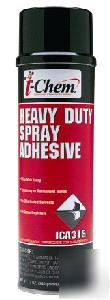 Heavy duty web spray adhesive glue case of 12 