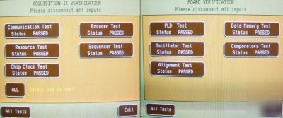 Hp agilent 16555A 68 ch 500MHZ module & cables & manual