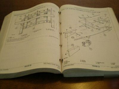 John deere 6610 6710 6810 6910 forage harvester manual