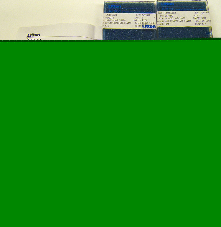 Lot 4 litton laserscope ktp yag ar laser optics