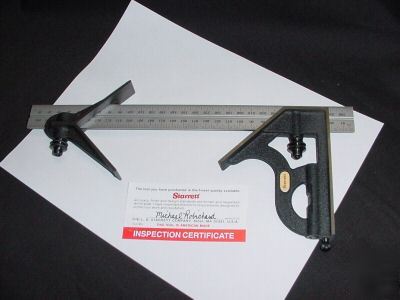 New 300MM starrett combination square C11MHC-300 ** **