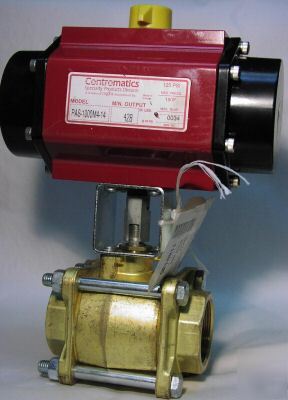 New contromatics PAS1000M414 2 in ball valve 