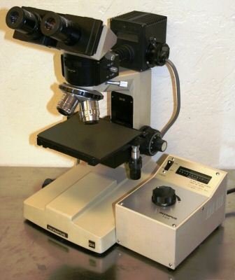 Olympus bhm inspection microscope with objectives