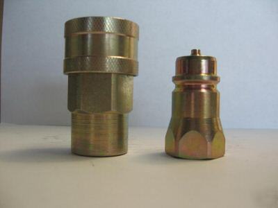 Quick coupler iso-a poppet style 1/2
