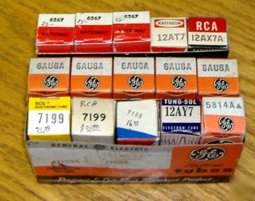 Tube grab bag - 18 tubes - most nos / 