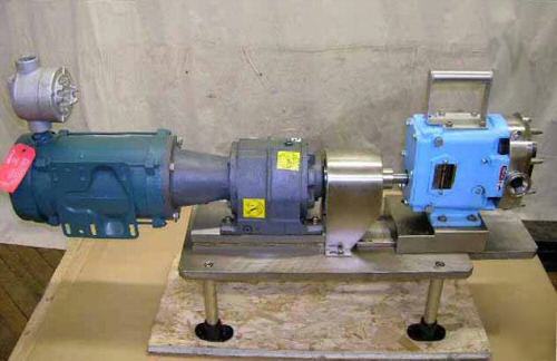 Waukesha rotary positive displacement pump model 6U