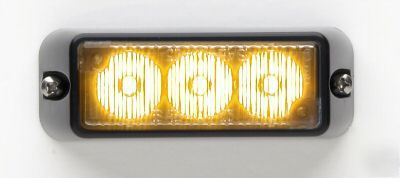 WHELEN RSA03ZCR TIR3 LED Warning Light - Amber Safety Beacon For Emergency Vehicles