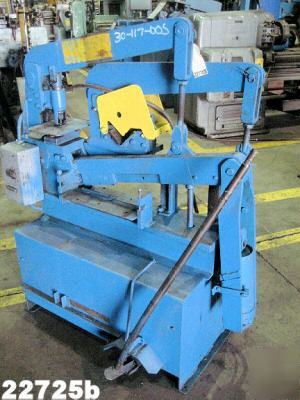 Scotchman dvorak hydraulic ironworker 3IN x 3IN x 1/4IN