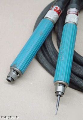 Two suhner 61,000 rpm pneumatic air pencil die grinders