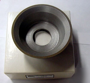 Usa flaring cup diamond wheel- 3-3/4X1-1/2X1-1/4X1/8