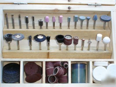 100PC monted stone ,burr , sanding drum / polish grind