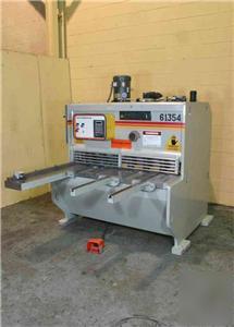 4' x 10 guage accurshear hydrualic shear 1998 61354