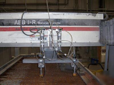 Abb ir 1998 gantry waterjet 5'X12' 