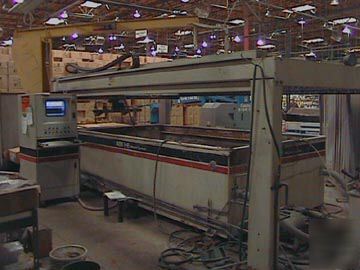 Abb ir 1998 gantry waterjet 5'X12' 