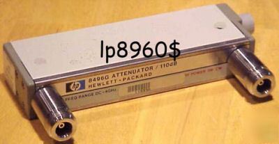 Hp 8496G opt 001 programmable attenuator