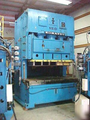 Komatsu obw 150-2 gap frame dbl crank press 38220