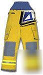 New fire-dex P84 express turnout gear pants size large