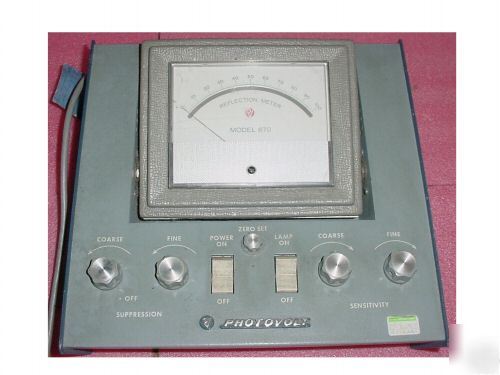 Photovolt reflection meter model 760 plus 2 lamps