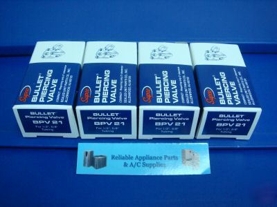 Piercing valve 1/2 & 5/8 supco BPV21 A2 4 pack save big