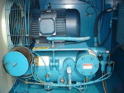 Quincy 15 hp rotary screw air compressor