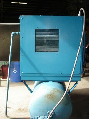 Quincy 15 hp rotary screw air compressor