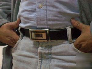  high-tek belt buckle covert video camera and dvr/pro
