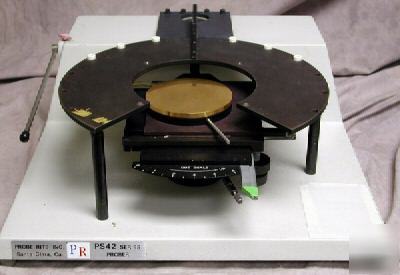 Probe rite ps-42 prober probe station, no microscope