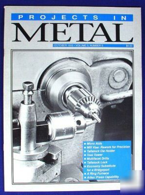 Projects in metal october 1992 volume 5 number 5