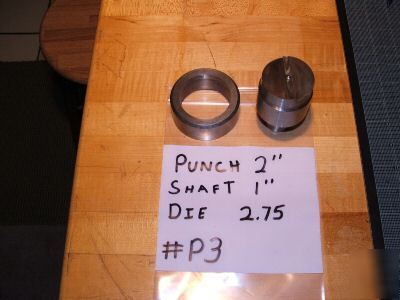 Punches + dies di acro diacro/ weidemann /roper whitney