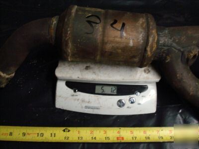 Scrap catalytic converter for recycle only, used #34