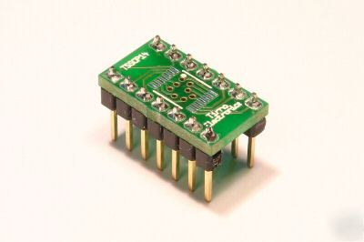 Smt dil tssop 14 surface mount to dual in line adaptor