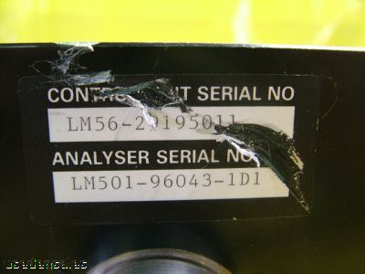 Spectra microvision residual gas analyzer lot