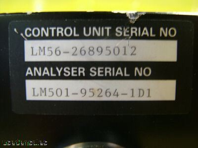 Spectra microvision residual gas analyzer lot