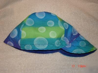 Welding cap hat beanie style reversible - bubbles