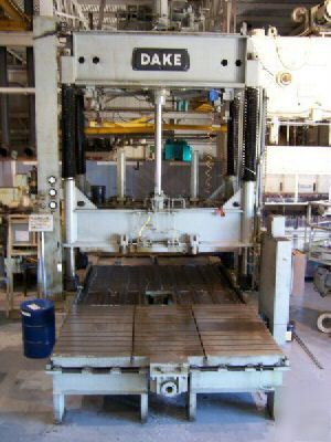100 ton dake #18-641 hydraulic press 120