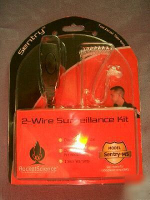 2-wire surveillance kit for motorola EX500, EX600