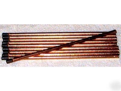 50 copper clad carbon cutting rods,copper clad rods,nos