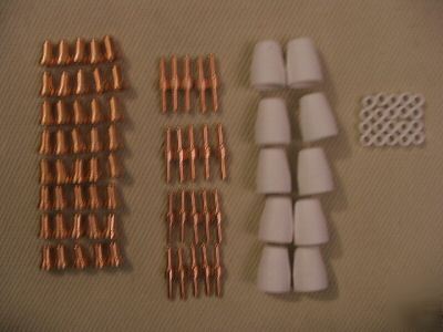 90 pcs longer consumables for 30/40A plasma cutter