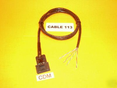 CABLE113 motorola 20 pin cdm CDM1250 vhf uhf repeater