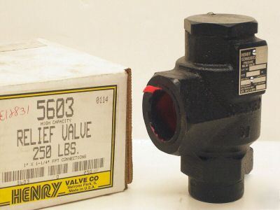 Henry 5603 refrigerant relief valve 1