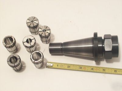 Kennametal qc nmtb 40 taper TG75 tg 75 chuck w/ collets