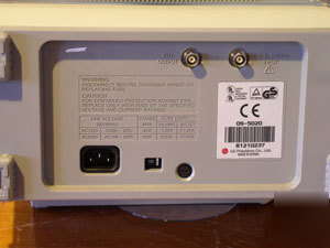 Lg os-5020 20 mhz oscilloscope