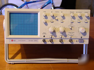 Lg os-5020 20 mhz oscilloscope