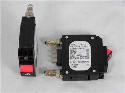 New airpax 100 amp dc breaker LMLZXK1-1RLS4-32446-100-v 