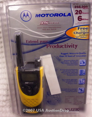 New motorola xtn series P24SSD03F2 uhf radio