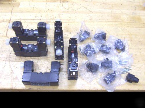 New parker pneumatic valves, 5 pcs. ~ ~