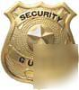 Police equipment supplies security officer badge #818G