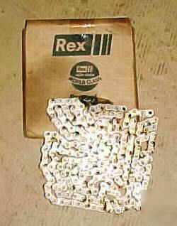 Rexnord roller chain #50 american standard 5/8 pitch 10